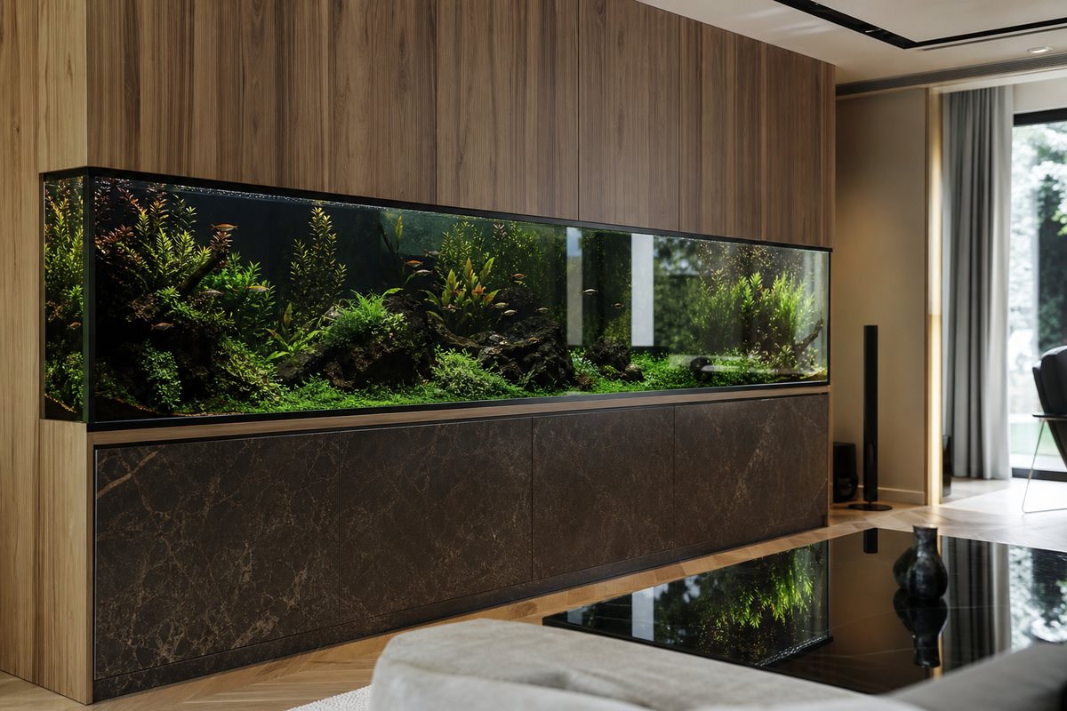 Réalisation d'aquarium sur mesure Aquascape